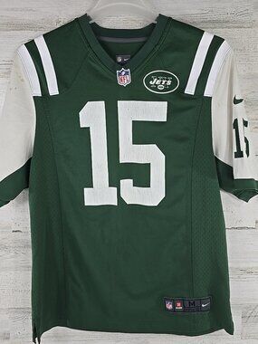 NIKE NFL New York Jets Tim Tebow #15 On Field Jersey Men’s Medium Green ---AS-IS